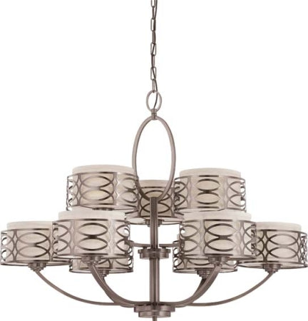 Nuvo Harlow 60-4730 Chandelier Light - Hazel Bronze