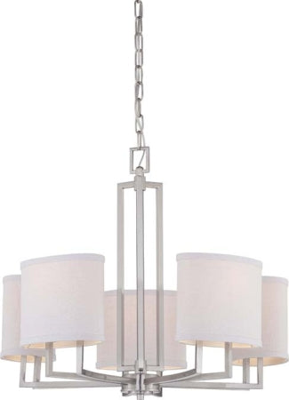 Nuvo Gemini 60-4755 Chandelier Light - Brushed Nickel