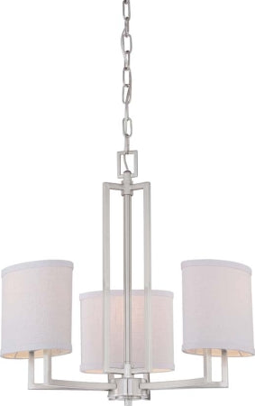 Nuvo Gemini 60-4757 Chandelier Light - Brushed Nickel