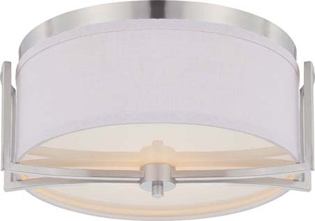Nuvo Gemini 60-4761 Ceiling Light - Brushed Nickel
