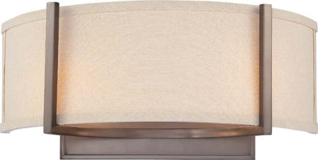 Nuvo Gemini 60-4854 Wall Light - Hazel Bronze