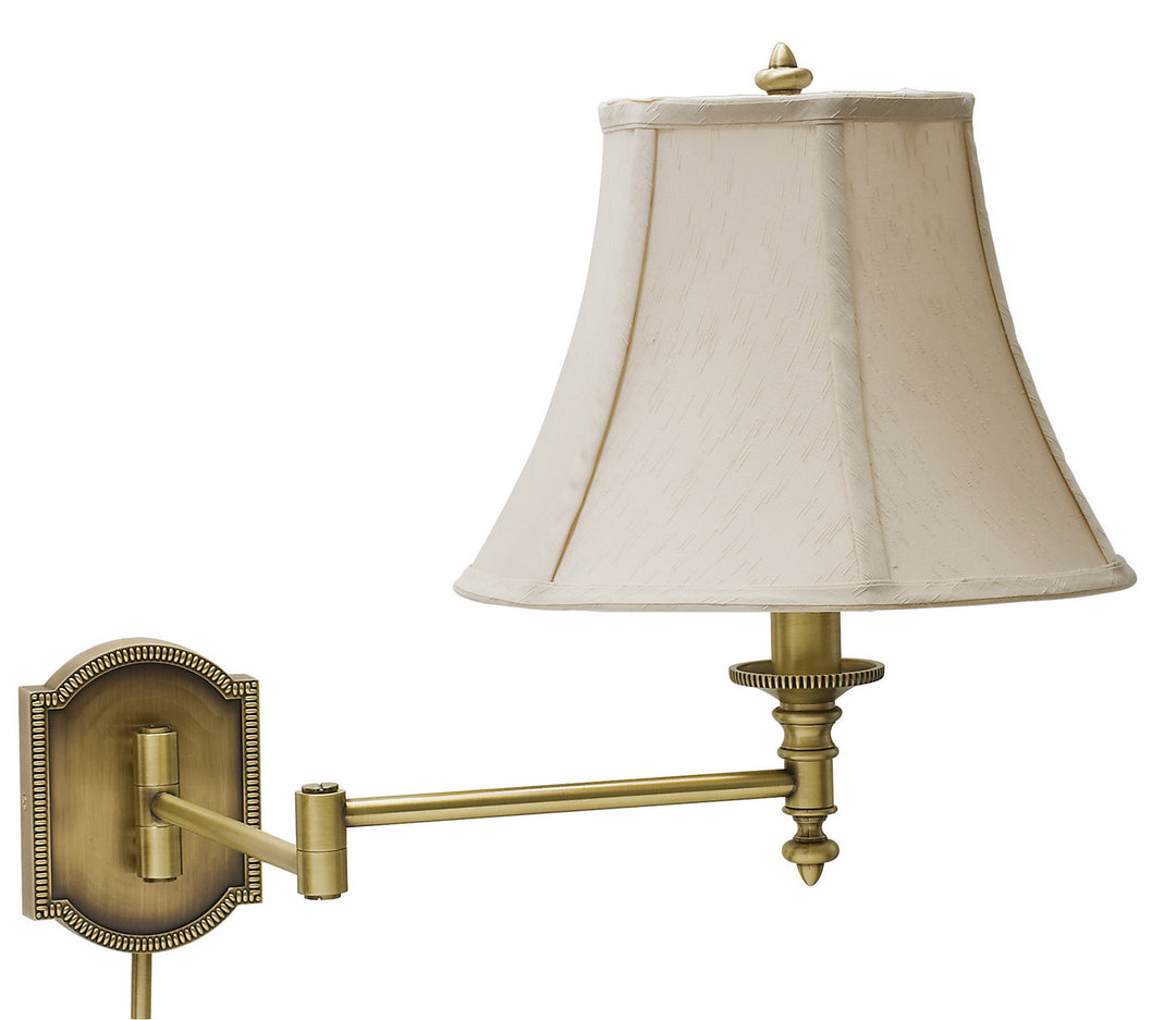 House Of Troy Lighting WS761-AB  Decorative Wall Swing Lamp Antique Brass