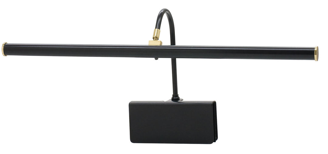 House Of Troy Lighting GPLED19-7  Grand Piano Lamp Black & Brass