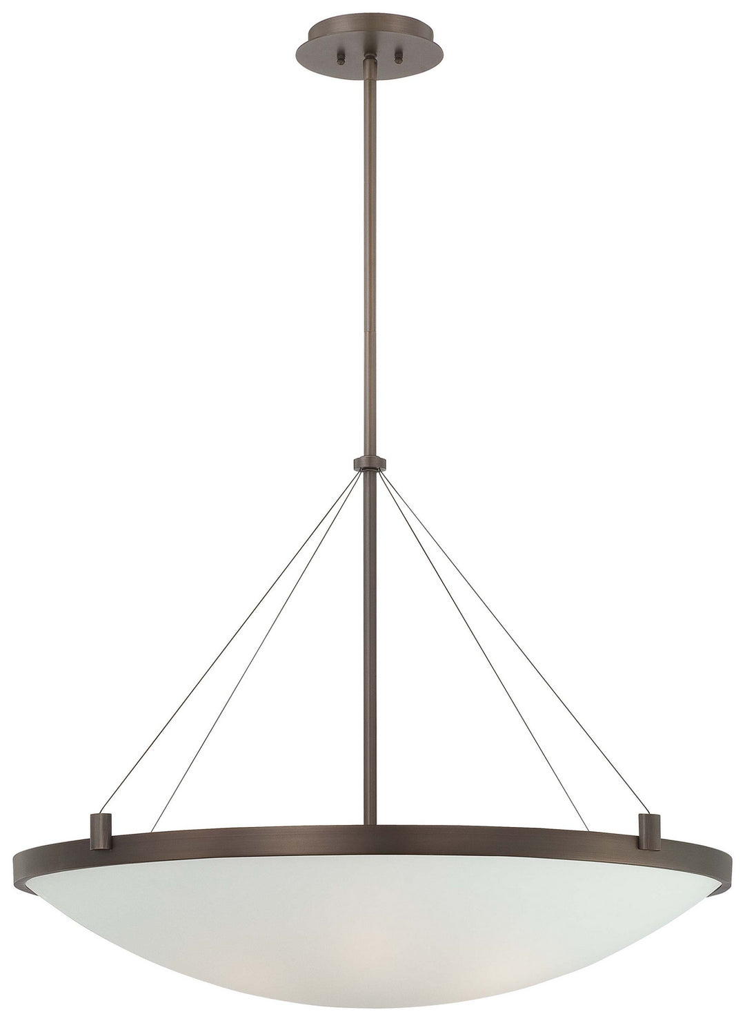 George Kovacs Suspended P593-647 Pendant Light - Copper Bronze Patina