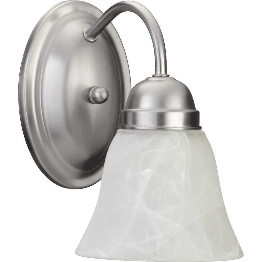 Quorum 5403 Series 5403-1-65 Wall Sconce Light - Satin Nickel