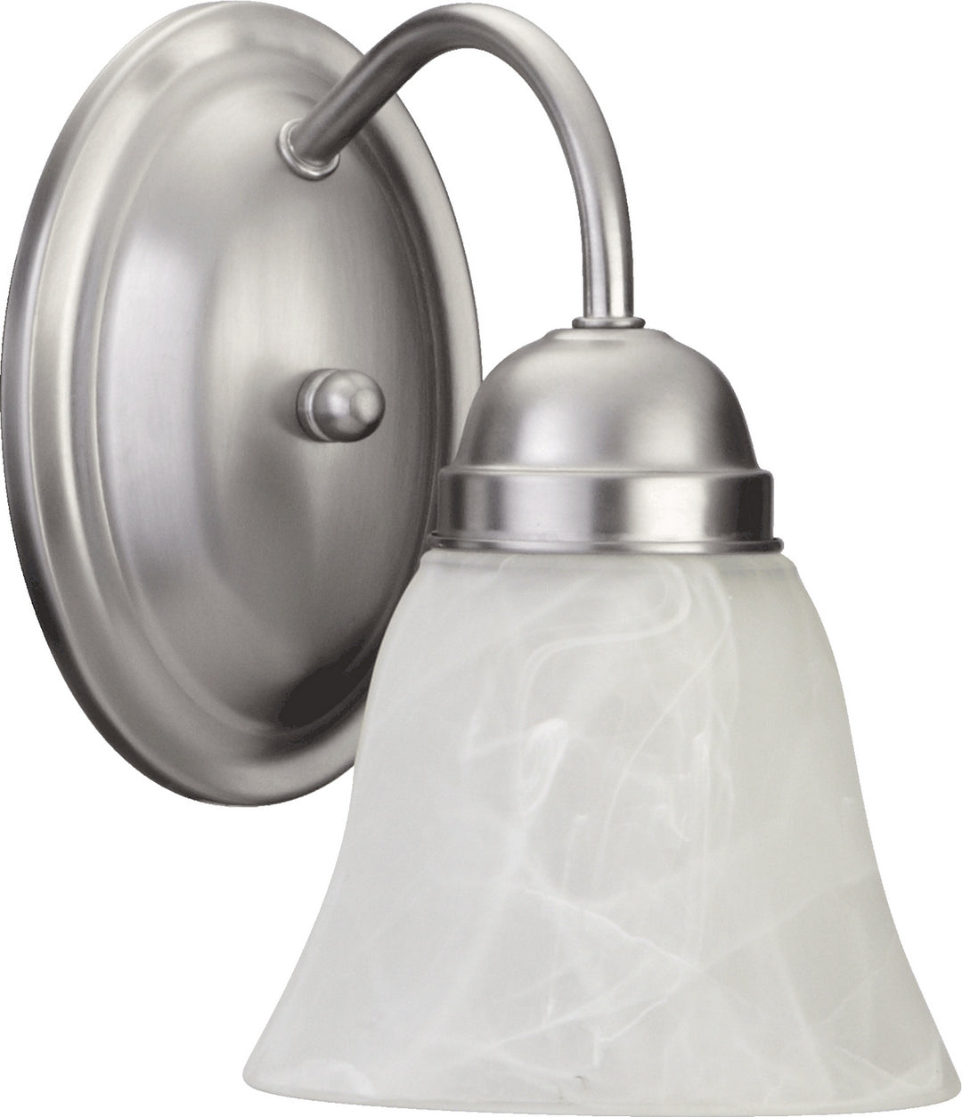 Quorum 5403 Series 5403-1-65 Wall Sconce Light - Satin Nickel
