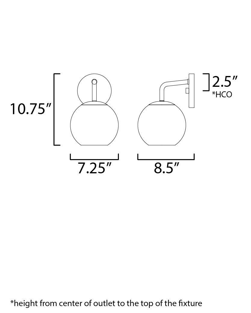 Maxim Branch 38411CLNAB Wall Sconce Light - Natural Aged Brass