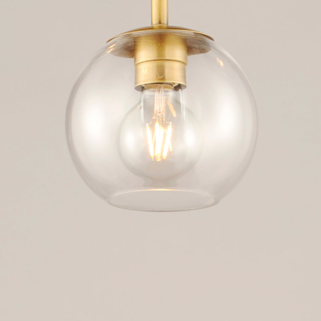 Maxim Branch 38411CLNAB Wall Sconce Light - Natural Aged Brass