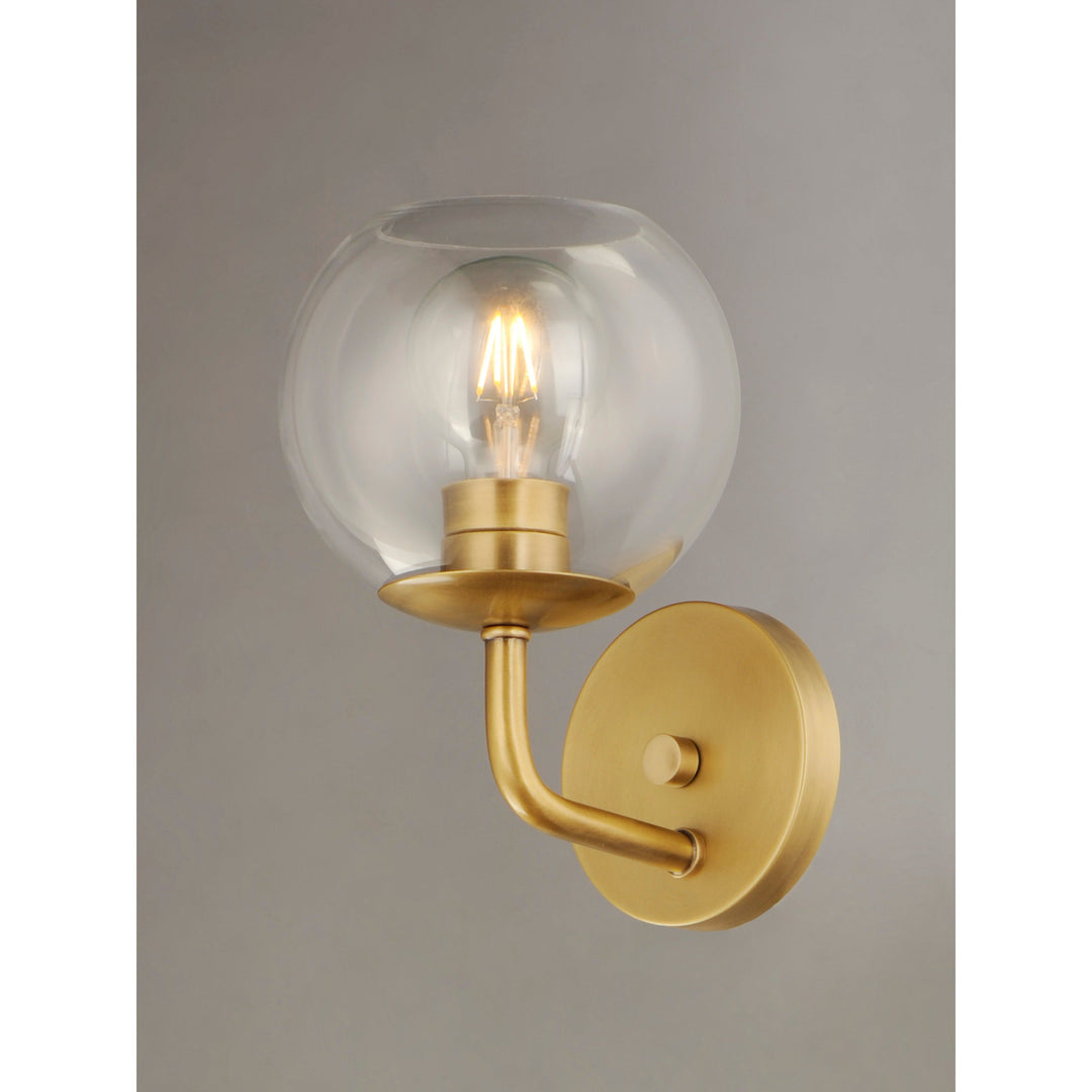 Maxim Branch 38411CLNAB Wall Sconce Light - Natural Aged Brass