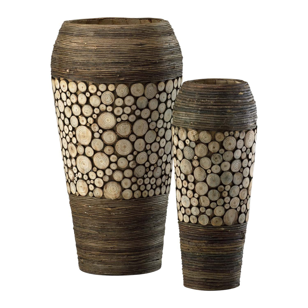 Cyan 02520 Containers & Trays - Birchwood And Walnut
