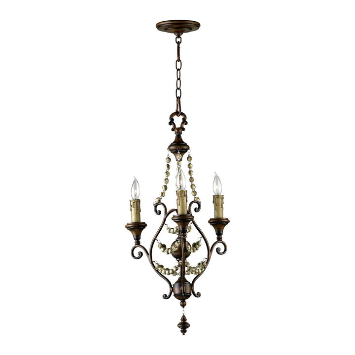 Cyan Design Meriel 03010 Chandelier Light - Antiqued Sienna