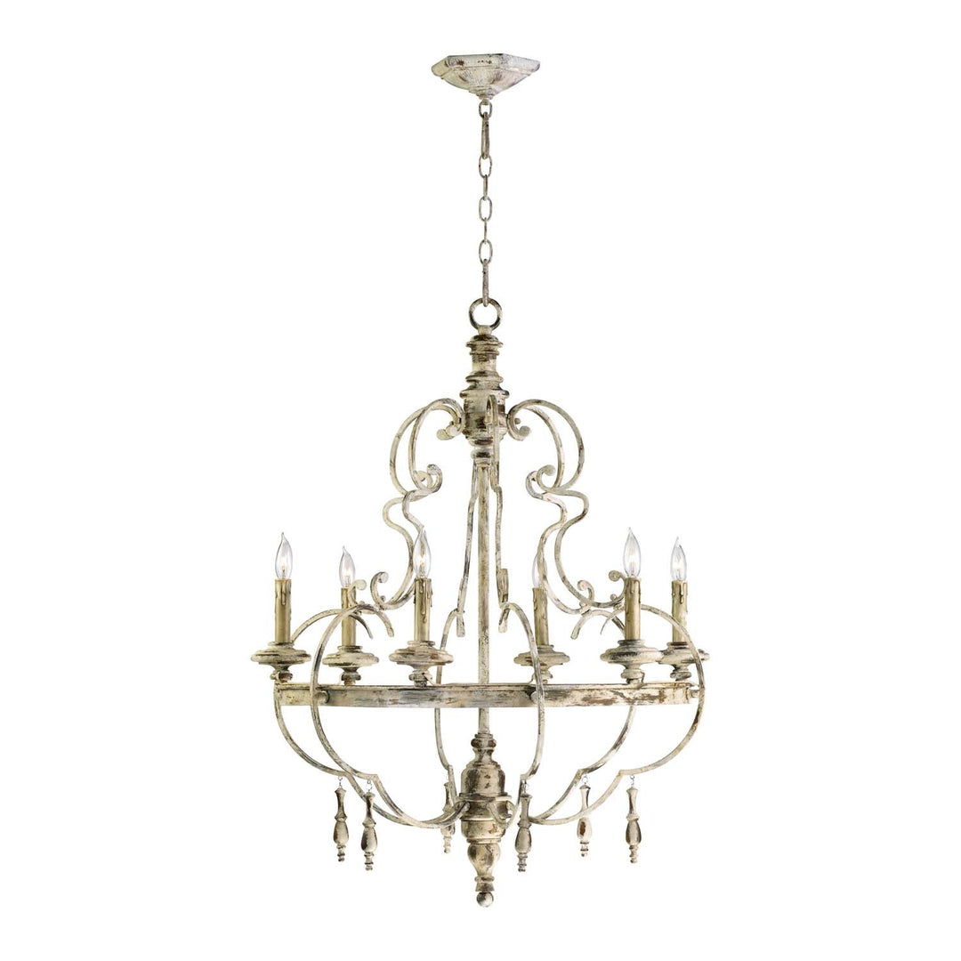 Cyan Design Davinci 04160 Chandelier Light - Persian White