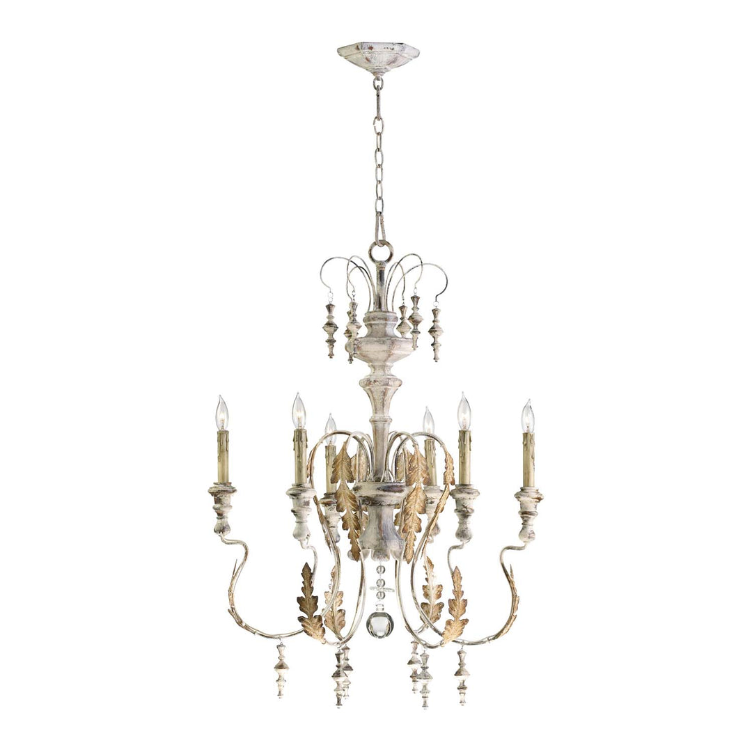 Cyan Design Motivo 04170 Chandelier Light - Persian White