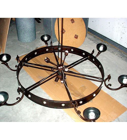 Meyda Tiffany Catch Of The Day 38477 Chandelier Light - Mahogany Bronze