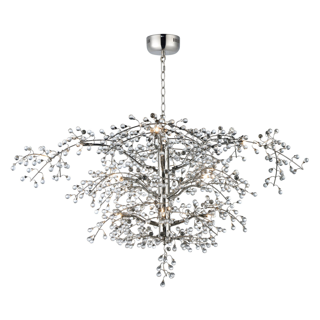 Maxim Cluster 38506CLPN Chandelier Light - Polished Nickel