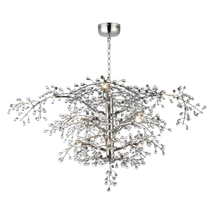 Maxim Cluster 38506CLPN Chandelier Light - Polished Nickel
