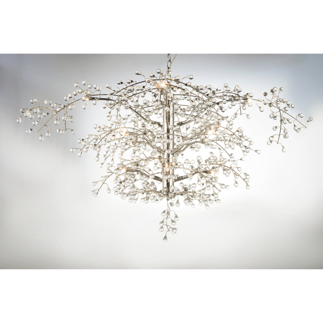 Maxim Cluster 38506CLPN Chandelier Light - Polished Nickel