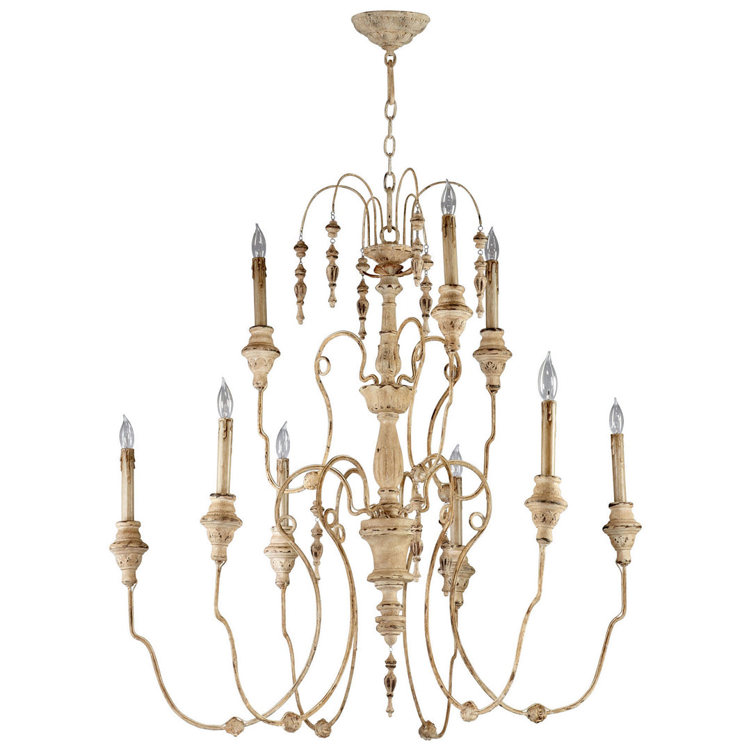 Cyan Design Maison 04639 Chandelier Light - Persian White