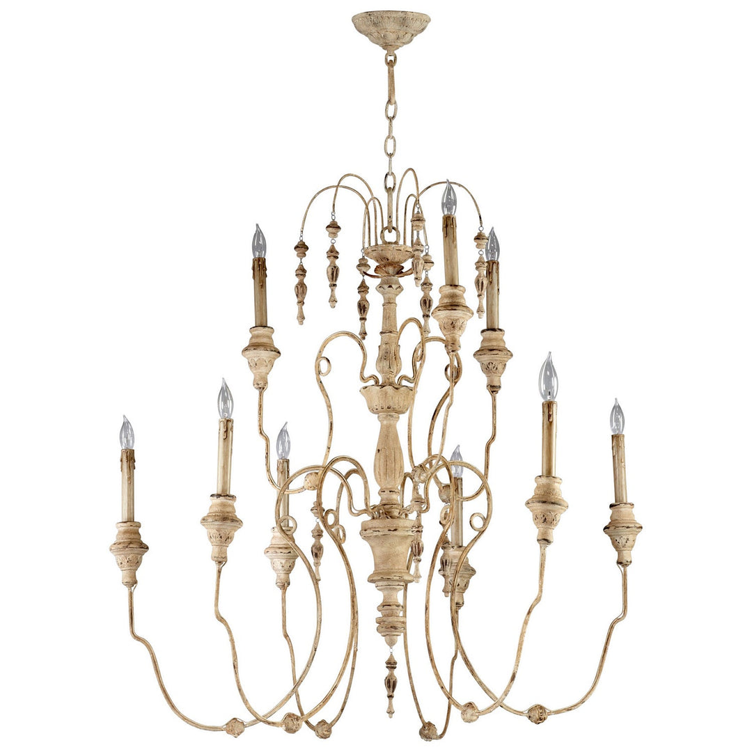 Cyan Design Maison 04639 Chandelier Light - Persian White