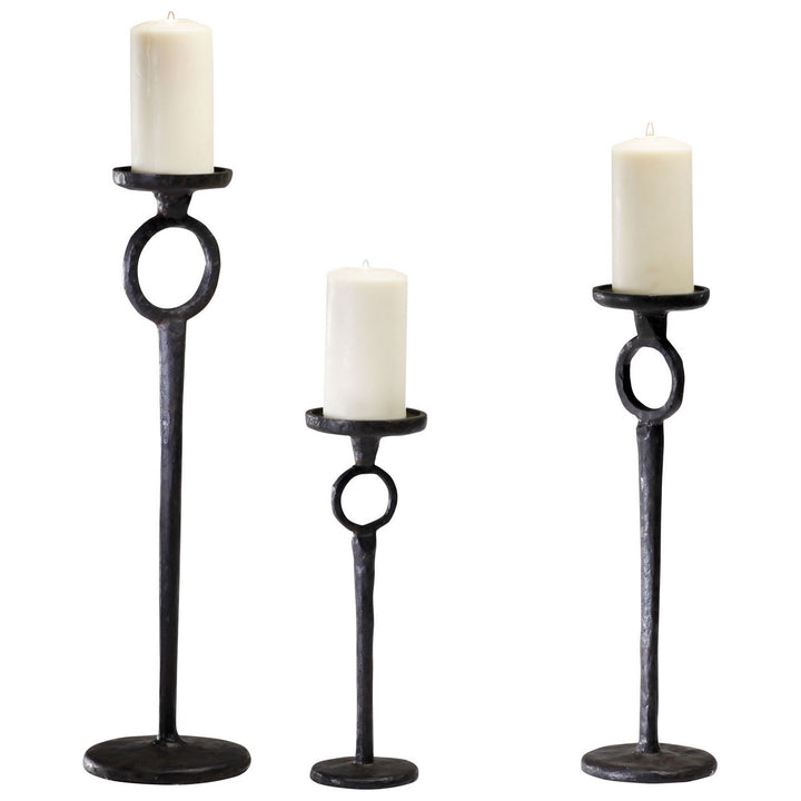 Cyan 04835 Candle Holders - Rust
