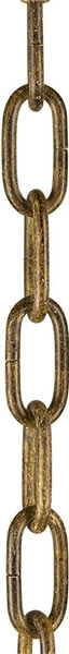 Forte Lighting 17-1006-17  Chain Lighting Accessory Chestnut