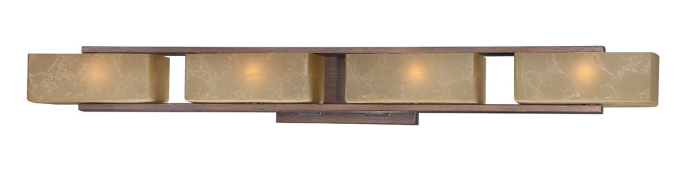 Designers Fountain Facet 6634-TU Bath Vanity Light 35 in. wide - Tuscana