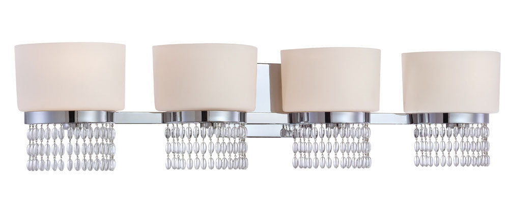 Designers Fountain Candence 83904-CH Bath Vanity Light 34 in. wide - Chrome