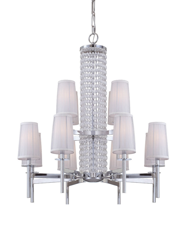 Designers Fountain Candence 839812-CH Chandelier Light - Chrome