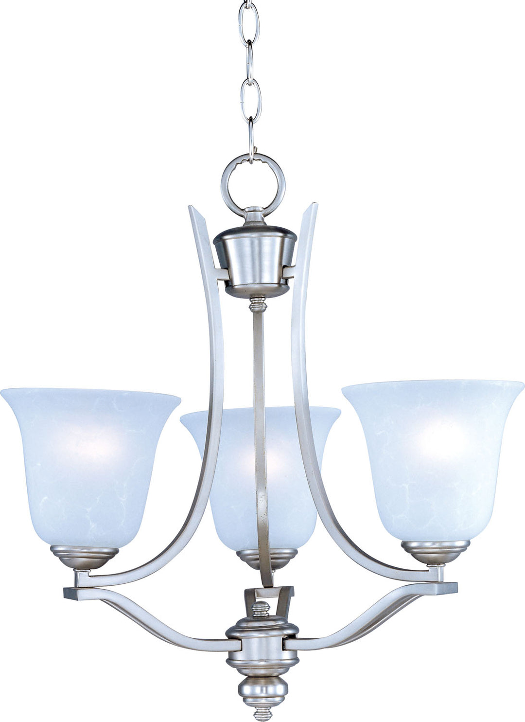 Maxim Madera Satin Silver 10174ICSS Chandelier Light - Satin Silver