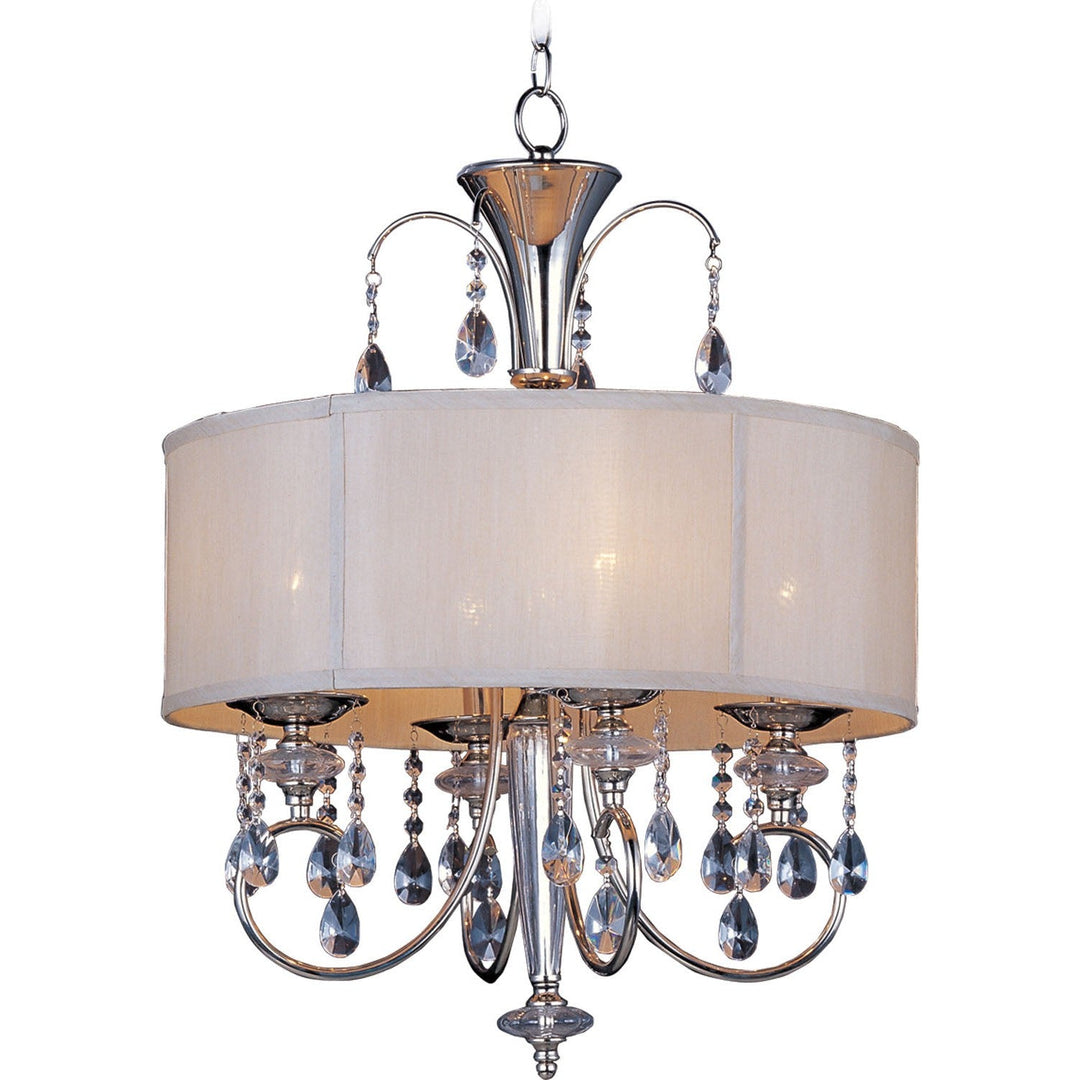 Maxim Montgomery 24304CLBSPN Chandelier Light - Polished Nickel
