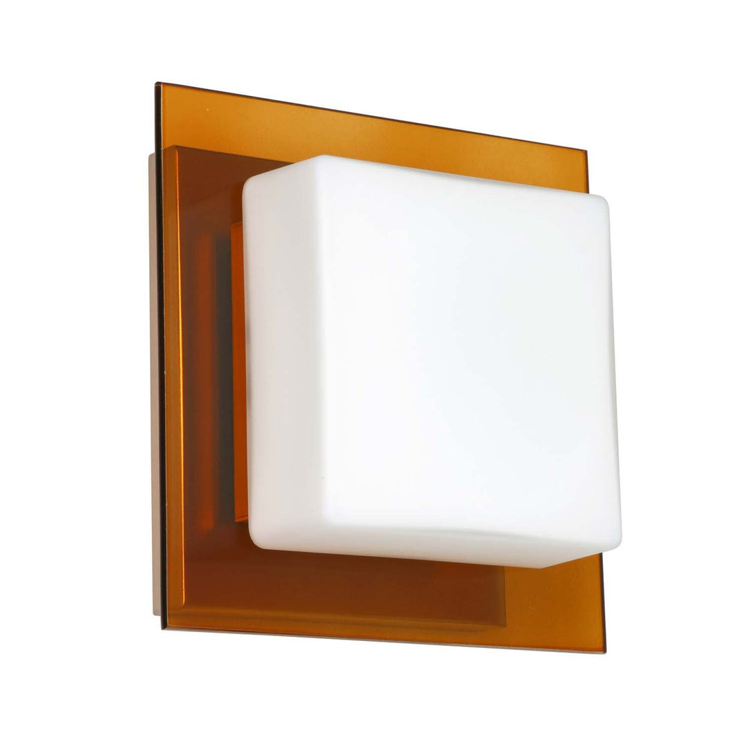 Besa Alex 1WS-7735TG-SN Wall Sconce Light - Satin Nickel
