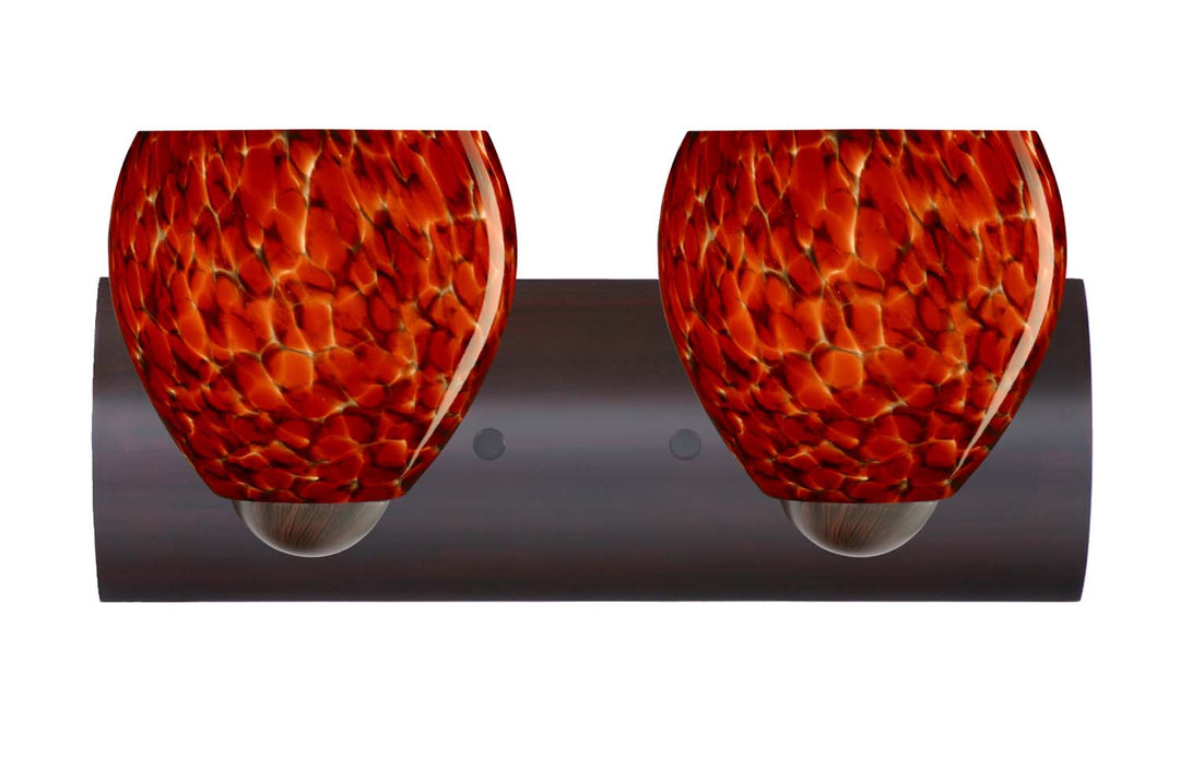Besa Bolla 2WZ-412241-BR Bath Vanity Light 23 in. wide - Bronze