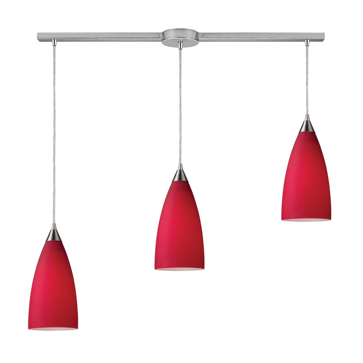 Elk Vesta 2583/3L Pendant Light - Satin Nickel