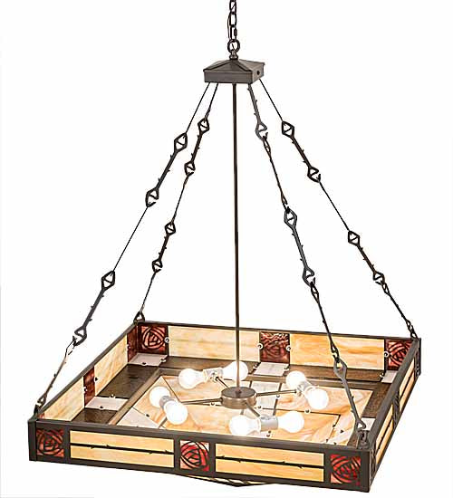 Meyda Tiffany Bungalow Rose 38731 Pendant Light - Timeless Bronze