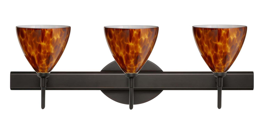 Besa Mia 3SW-177918-BR Bath Vanity Light 23 in. wide - Bronze