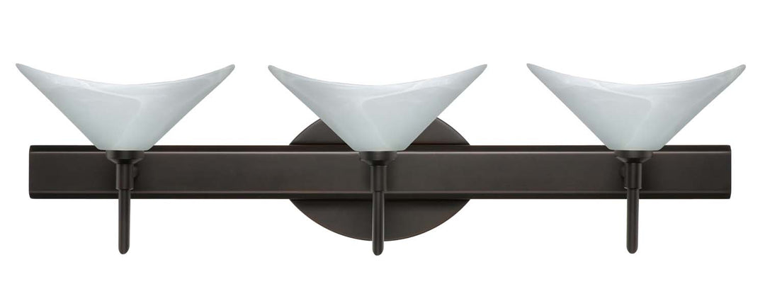 Besa Hoppi 3SW-191352-BR Bath Vanity Light 23 in. wide - Bronze