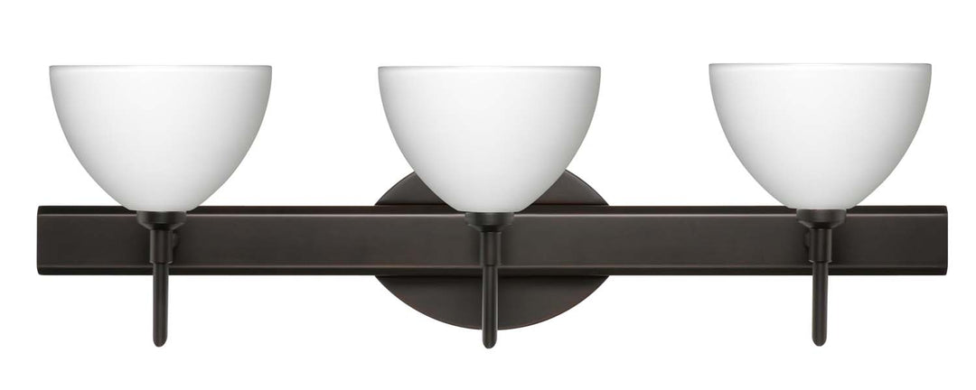 Besa Brella 3SW-467907-BR Bath Vanity Light 23 in. wide - Bronze