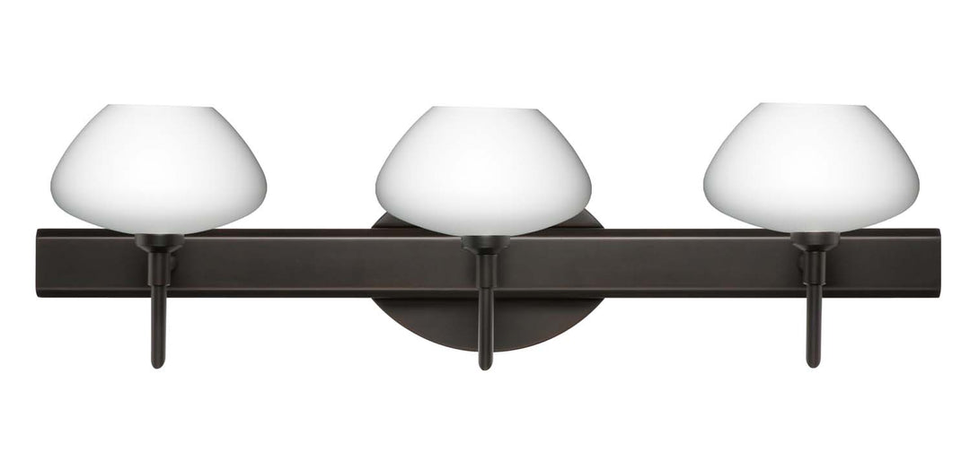 Besa Peri 3SW-541007-BR Bath Vanity Light 23 in. wide - Bronze