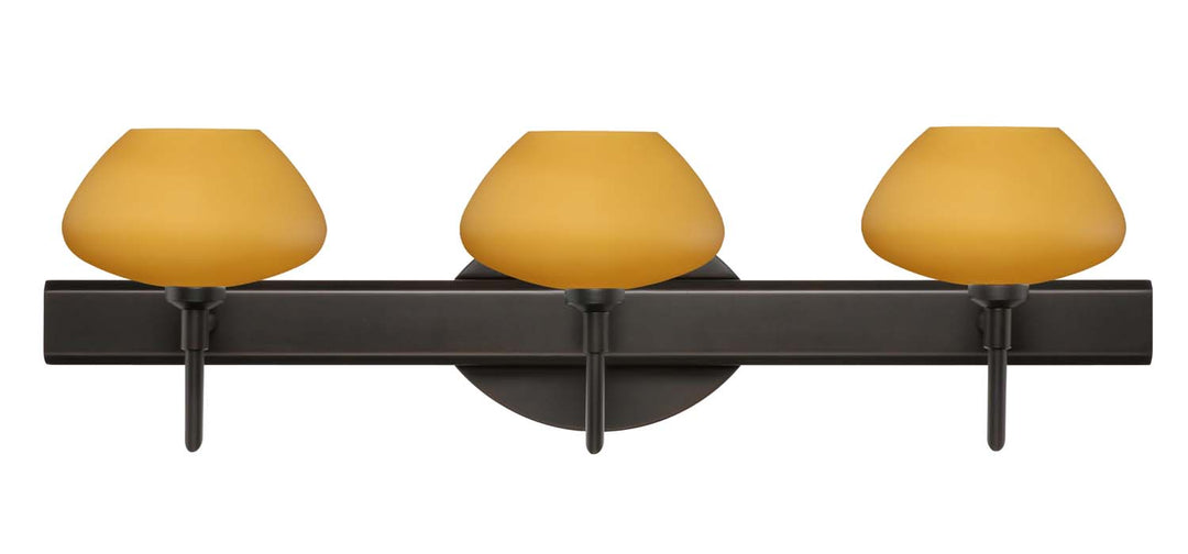 Besa Peri 3SW-541080-BR Bath Vanity Light 23 in. wide - Bronze