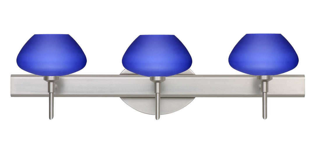 Besa Peri 3SW-541087-SN Bath Vanity Light 23 in. wide - Satin Nickel