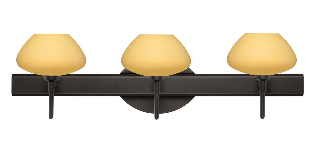 Besa Peri 3SW-5410VM-BR Bath Vanity Light 23 in. wide - Bronze