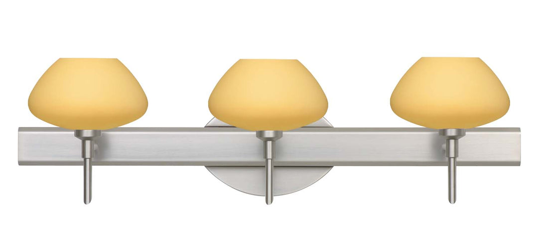 Besa Peri 3SW-5410VM-SN Bath Vanity Light 23 in. wide - Satin Nickel
