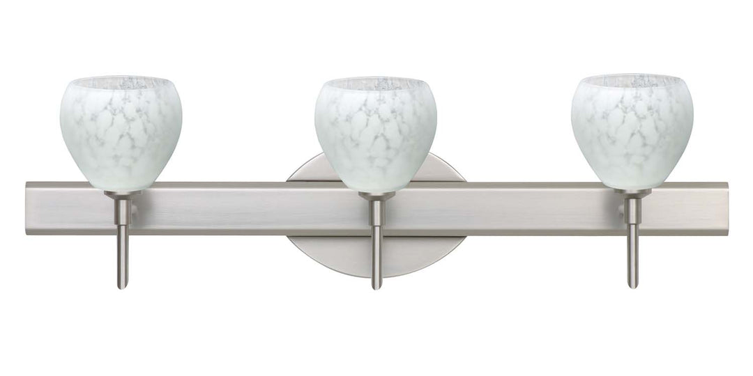 Besa Tay Tay 3SW-560519-SN Bath Vanity Light 23 in. wide - Satin Nickel