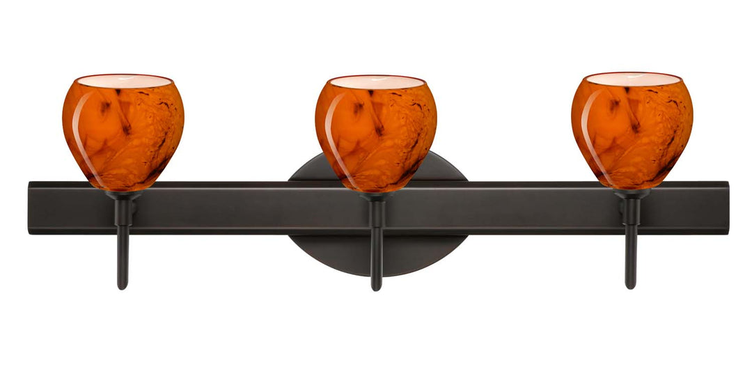 Besa Tay Tay 3SW-5605HB-BR Bath Vanity Light 23 in. wide - Bronze