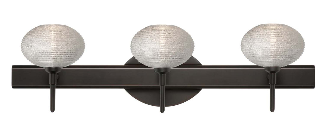Besa Lasso 3SW-5612GL-BR Bath Vanity Light 23 in. wide - Bronze