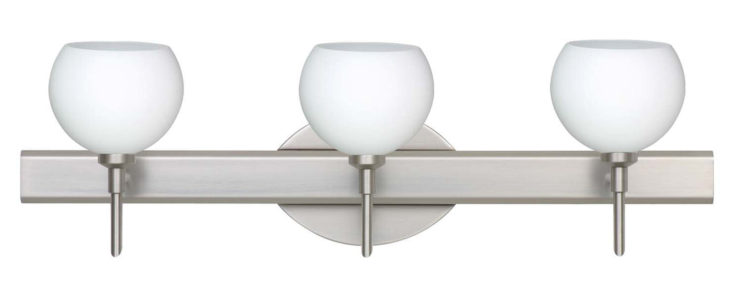 Besa Palla 3SW-565807-SN Bath Vanity Light 23 in. wide - Satin Nickel