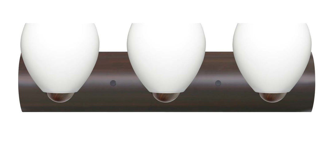 Besa Bolla 3WZ-412207-BR Bath Vanity Light 23 in. wide - Bronze