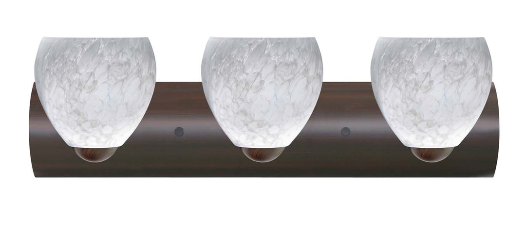 Besa Bolla 3WZ-412219-BR Bath Vanity Light 23 in. wide - Bronze