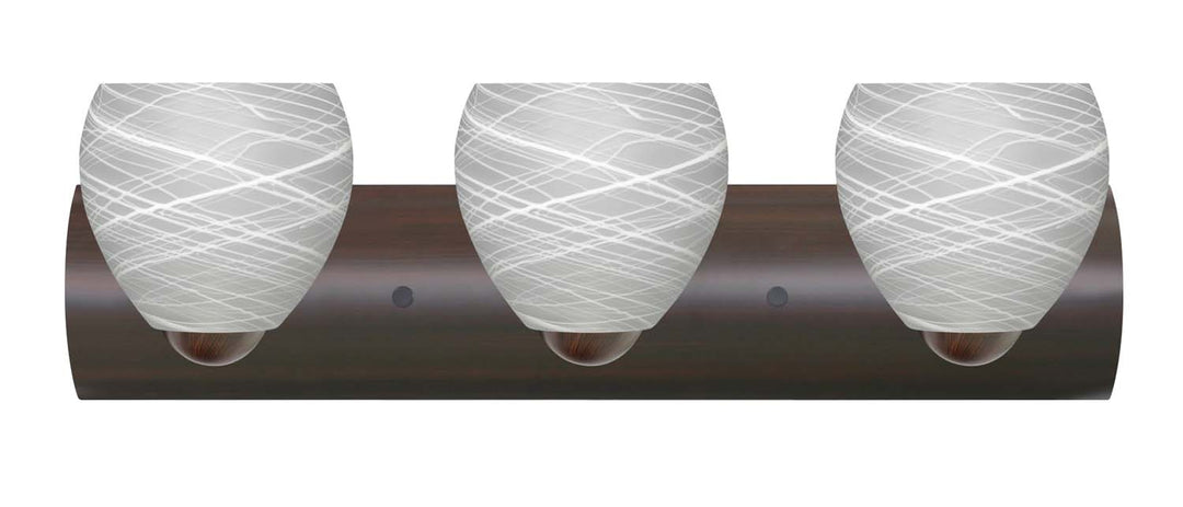 Besa Bolla 3WZ-412260-BR Bath Vanity Light 23 in. wide - Bronze