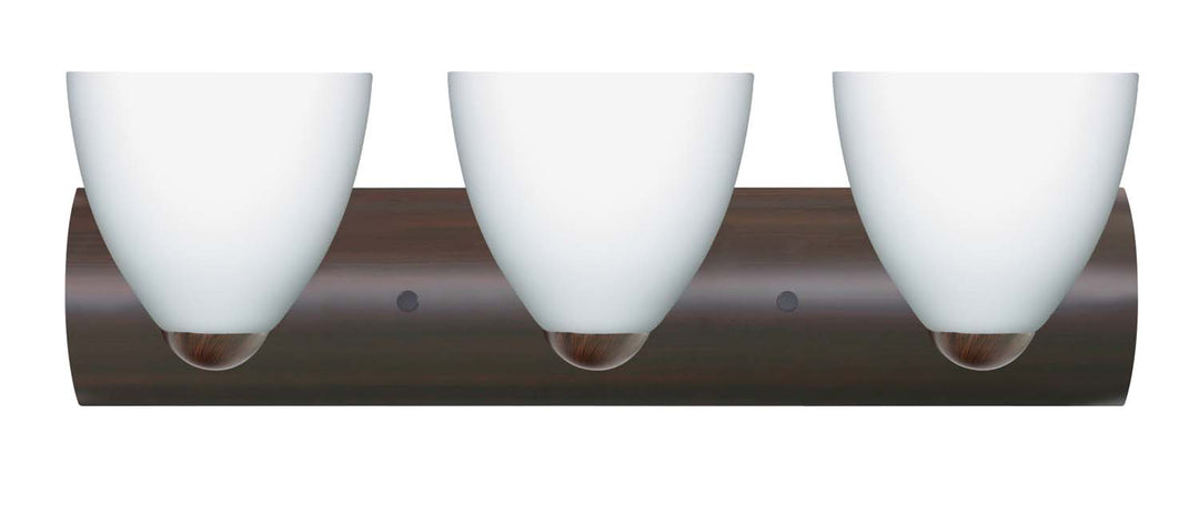 Besa Sasha 3WZ-757207-BR Bath Vanity Light 23 in. wide - Bronze